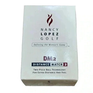 Nancy Lopez Golf Ladies Golf Balls (3) #2 and (3) #3 mixed set